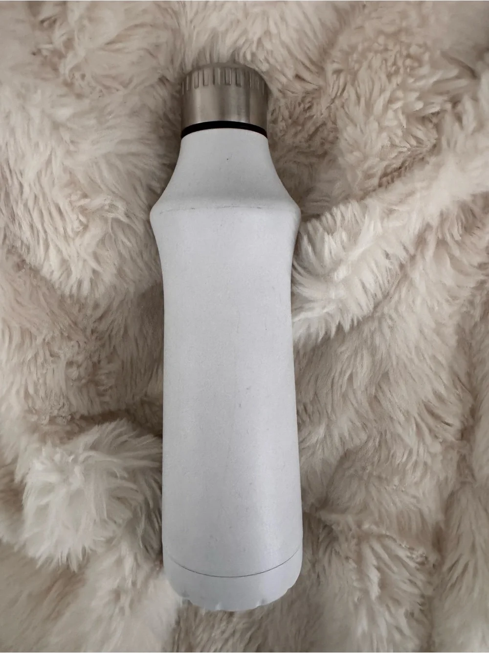 SCHEELS White Insulated Water Bottle with Stainless Cap